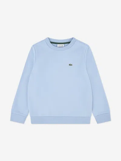 Lacoste Kids'  Boys Logo Sweathirt In Blue