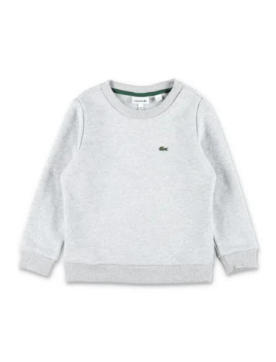 Lacoste Boys' Logo Sweatshirt In Blu