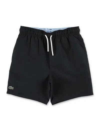 Lacoste Swimsuit Kids Color Navy In Blue