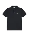 Lacoste Boys' Petit Pique Polo - Big Kid In Black