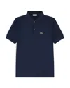Lacoste Boys' Petit Pique Polo - Big Kid In Black