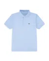 Lacoste Classic Logo-patch Cotton-pique Polo Shirt 4-14 In Blue