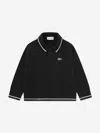 Lacoste Boys Polo Jumper In Black
