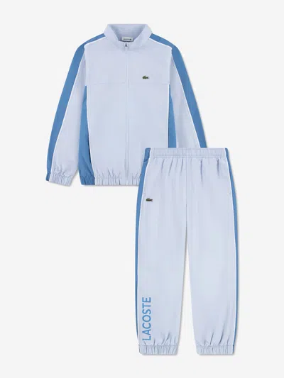 Lacoste Babies'  Boys Poly Pongee Tracksuit In Multi