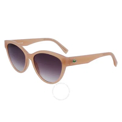 Lacoste Brown Gradient Cat Eye Ladies Sunglasses L983s 272 55