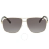Lacoste Brown Gradient Rectangular Unisex Sunglasses L162s 714 61 In Brown