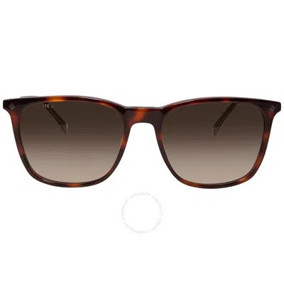 Lacoste Brown Gradient Square Unisex Sunglasses L870s 214 55