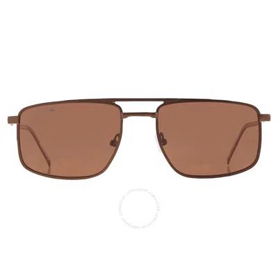 Lacoste Brown Navigator Men's Sunglasses L255s 201 56