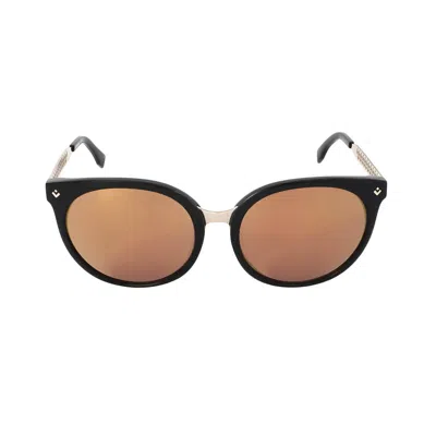 Lacoste Brown Phantos Ladies Sunglasses L84sa 001 55 In Beige