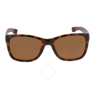 Lacoste Brown Rectangular Unisex Sunglasses L662sp 214 54
