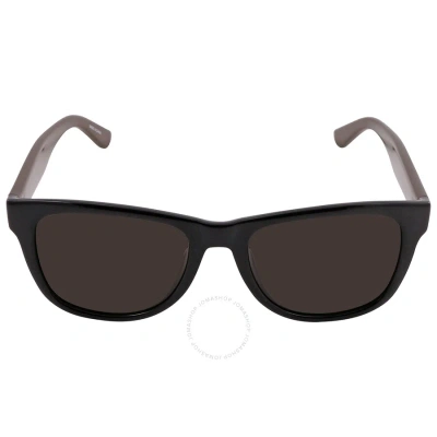Lacoste Brown Square Unisex Sunglasses L734s 001 52 In Black / Brown