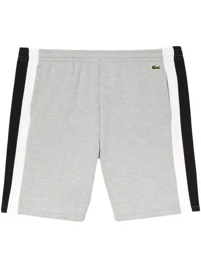 Lacoste Brushed-fleece "grey" Track Shorts