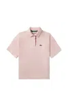 Lacoste Button T-shirt In Pink