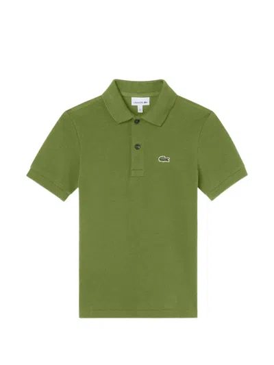Lacoste Polo Shirt Kids Color Grass Green