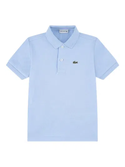 LACOSTE BUTTONED SHORT-SLEEVE POLO SHIRT