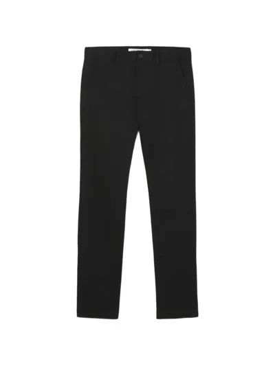 Lacoste Buttoned Trousers In Black