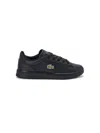 Lacoste Carnaby Pro Leather Sneakers In Black