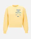 Lacoste Women's Oversized Pleated Print Sweatshirt - 38