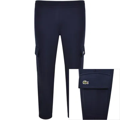 Lacoste Cargo Joggers Navy In Blue