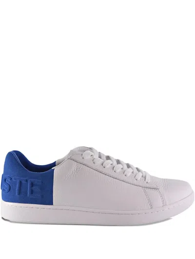 Lacoste Carnaby Evo Leather Sneakers In White