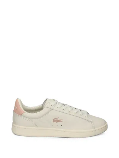 Lacoste Carnaby Leather Sneakers In Multi