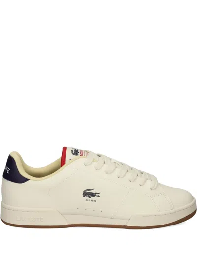 Lacoste Carnaby Leather Sneakers In White