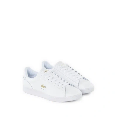 Lacoste Carnaby Pro Leather Sneakers In White