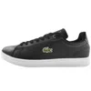 Lacoste Low Top Court Sneaker In Black