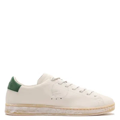 Lacoste Carnaby Set Leather Low-top Sneakers In Blue