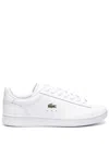 Lacoste Carnaby Set Leather Sneakers In White