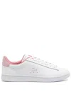Lacoste Carnaby Set Leather Sneakers In 白色
