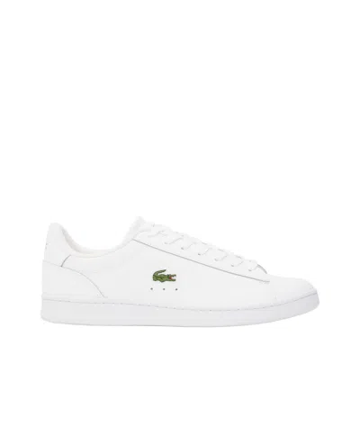 Lacoste Carnaby Set Leather Sneakers In White