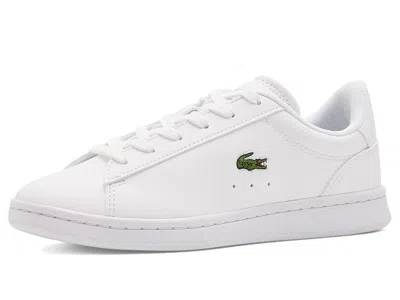 Lacoste Carnaby Set Sneakers (little Kid/big Kid) Kid's Shoes White: 4.5 Big Kid M