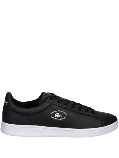 Lacoste Carnaby Sneakers In Black