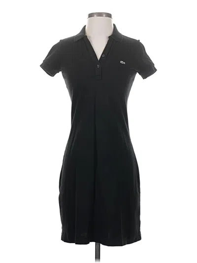 Pre-owned Lacoste Casual Dress In Black
