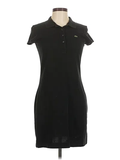 Pre-owned Lacoste Casual Dress In Black