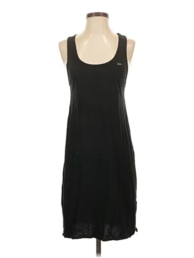 Pre-owned Lacoste Casual Dress In Black