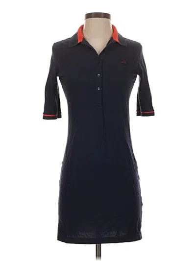 Pre-owned Lacoste Casual Dress In Black