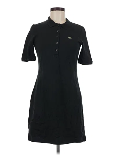 Pre-owned Lacoste Casual Dress In Black