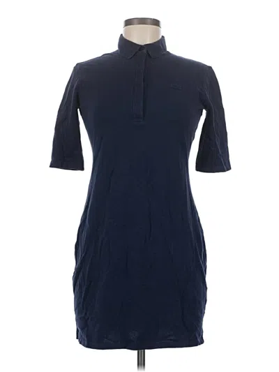 Pre-owned Lacoste Casual Dress In Blue