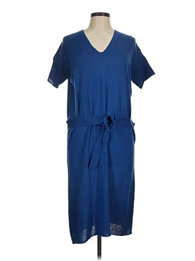 Pre-owned Lacoste Casual Dress In Blue