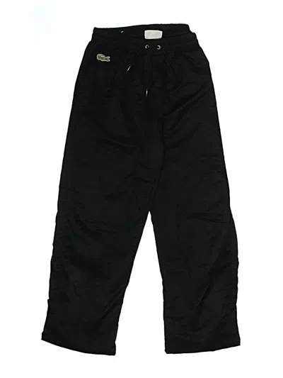 Pre-owned Lacoste Kids' Casual Pants In Black