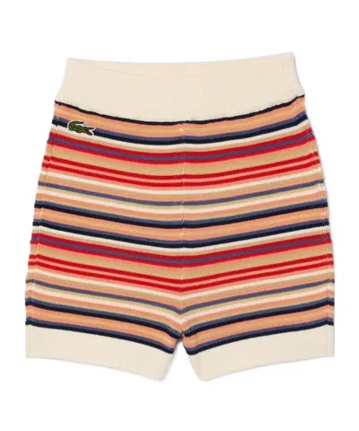 Lacoste Casual Shorts In Nude