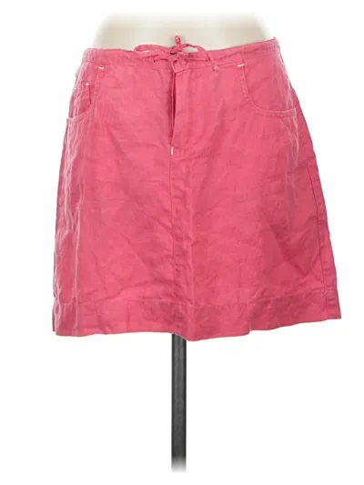 Pre-owned Lacoste Casual Skirt In Pink