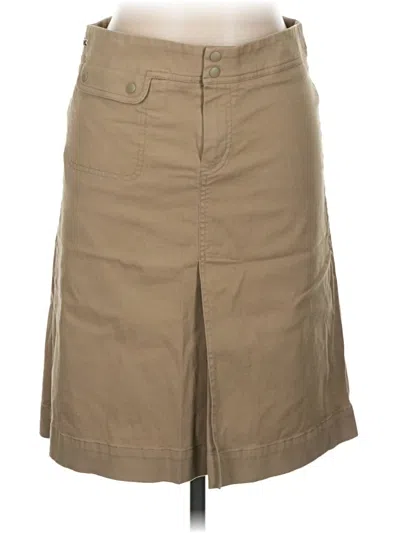 Pre-owned Lacoste Casual Skirt In Tan