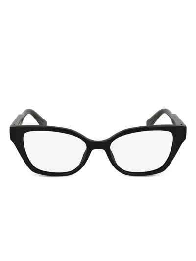 Lacoste Cat-eye Frame Glasses In Black