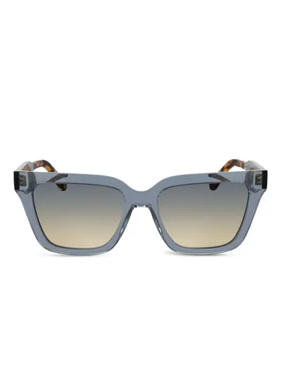 Lacoste Cat-eye Sunglasses In Blue