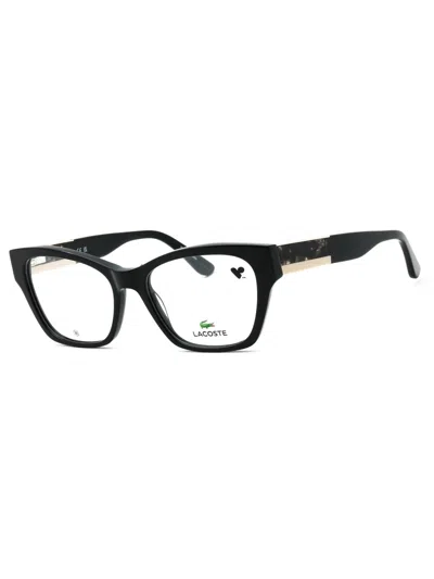 Lacoste Cat-eye Eyeglasses For Women - L2919 Model In Black
