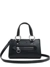 Lacoste Celys Ring Handle Satchel In Black
