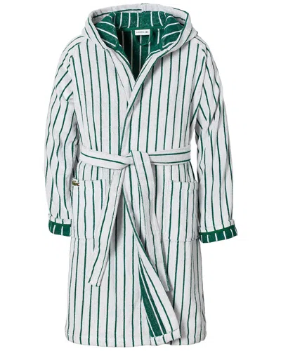 Lacoste Centre Mark Cotton Robe